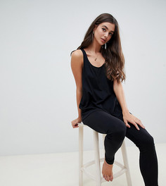 Комбинируемые пижамные леггинсы ASOS DESIGN Tall - Черный