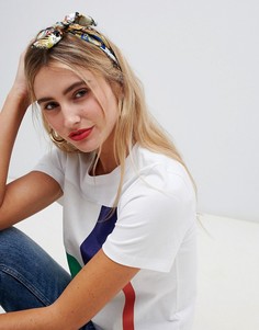 Платок из полисатина с принтом карт ASOS DESIGN - Мульти