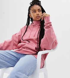 COLLUSION regular fit hoodie in pink - Розовый