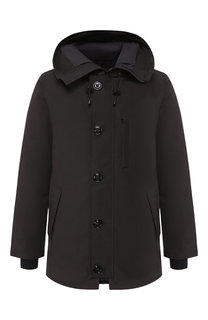Пуховая куртка Chateau на молнии с капюшоном Canada Goose