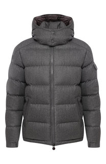 Пуховая куртка Mongenevre на молнии с капюшоном Moncler