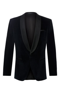 Однобортный пиджак из хлопка BOSS