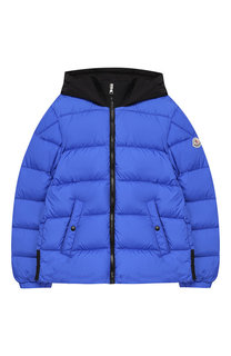 Куртка на молнии с капюшоном Moncler Enfant