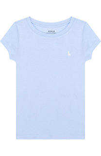 Футболка джерси с логотипом бренда Polo Ralph Lauren