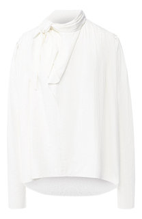 Однотонная блуза с воротником аскот Isabel Marant