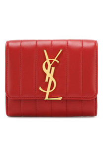 Кожаный кошелек Vicky Saint Laurent