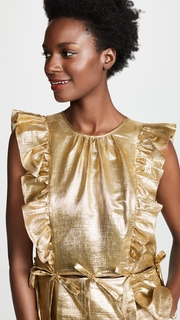 Rebecca Taylor Metallic Blouse