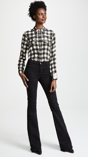 alice + olivia Caleb Western Button Down Shirt