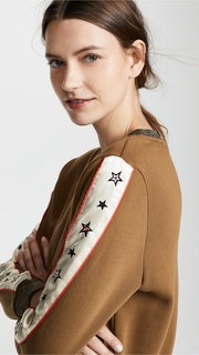 Scotch & Soda/Maison Scotch Crew Neck Star Sweatshirt