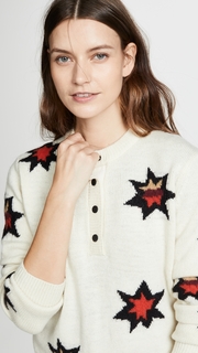 Scotch & Soda/Maison Scotch Knitted Henley Pullover