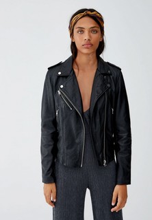 Куртка кожаная Pull&Bear