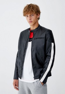 Куртка кожаная Pull&Bear