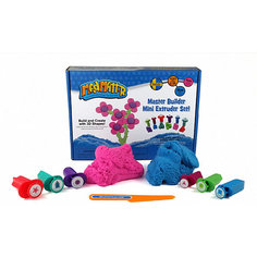 Набор массы для лепки Mad Mattr "Master Builder Mini Extruder Set", с инструментами