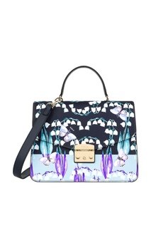 Кожаная сумка Metropolis с принтом Furla