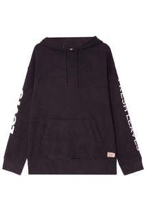 Хлопковое худи черного цвета Levis®