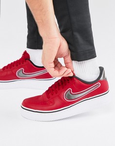 Красные кроссовки Nike Air Force 1 07 Sport AJ7748-600 - Красный