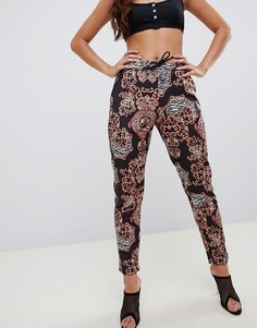 Джоггеры с принтом цепочек ASOS DESIGN - Мульти