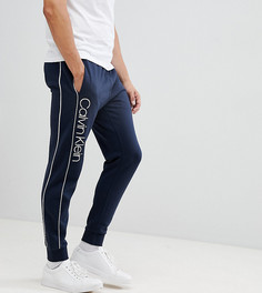 Темно-синие джоггеры с логотипом Calvin Klein - Темно-синий