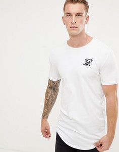 Белая футболка с коротким рукавом SikSilk - Белый