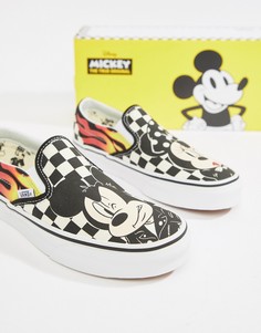 Классические кроссовки-слипоны Vans X Disney - Мульти