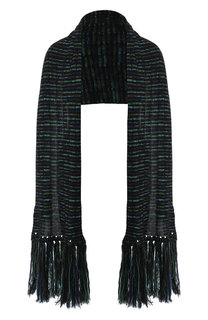 Шерстяной шарф с бахромой M Missoni