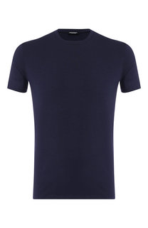 Хлопковая футболка с круглым вырезом Dsquared2