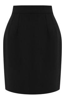 Однотонная мини-юбка на молнии Dolce & Gabbana