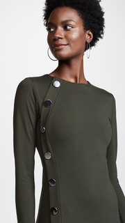 Susana Monaco Button Detail Dress