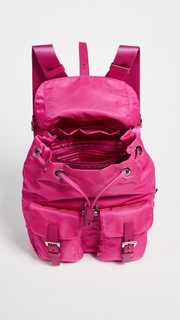 What Goes Around Comes Around Prada Pink Nylon Backpack