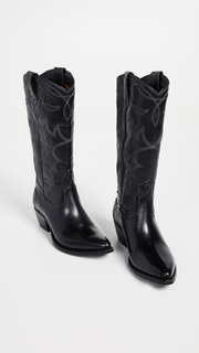 Frye Shane Embroidered Boots