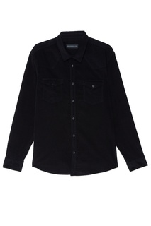 Черная рубашка с карманами Drykorn