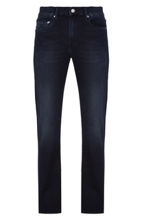 Джинсовые синие брюки Calvin Klein