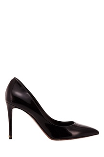Черные лакированные туфли Dolce & Gabbana