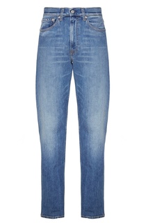 Голубые джинсовые брюки Calvin Klein