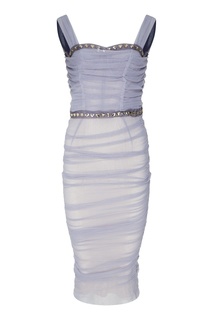 Коктейльное платье с отделкой Dolce & Gabbana