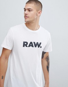 Белая футболка с логотипом G-Star Raw - Белый