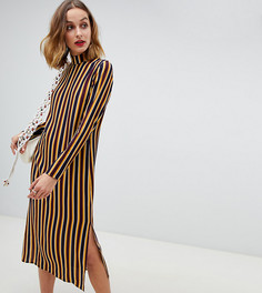 Платье миди в полоску Reclaimed Vintage Inspired - Мульти