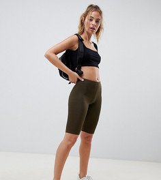 Базовые шорты-леггинсы ASOS DESIGN Petite - Зеленый