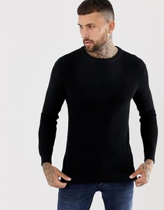 Черный джемпер Bershka - Черный