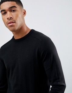 Черный джемпер с круглым вырезом River Island - Черный