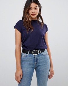 Темно-синяя футболка Brave Soul - Темно-синий