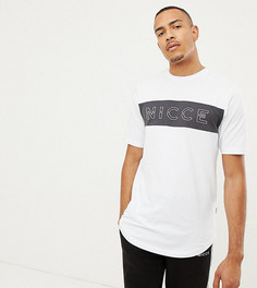 Белая футболка с логотипом на груди Nicce эксклюзивно для ASOS - Белый