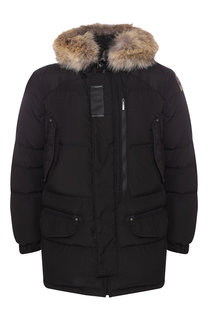 Пуховик Harraseeket на молнии с капюшоном Parajumpers