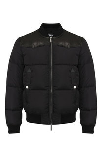 Пуховый бомбер на молнии Dsquared2