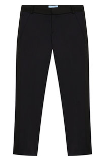 Брюки прямого кроя Lanvin