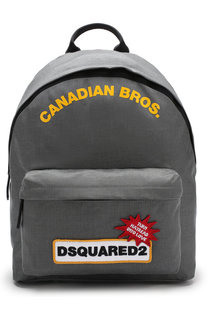 Текстильный рюкзак с принтом Dsquared2