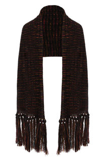 Шерстяной шарф с бахромой M Missoni