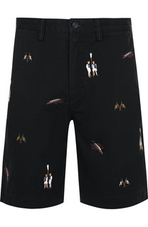Хлопковые шорты с карманами Polo Ralph Lauren