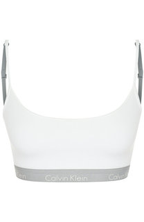 Хлопковый бюстгальтер с логотипом бренда Calvin Klein Underwear