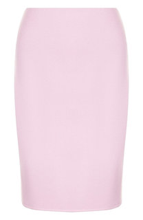 Однотонная мини-юбка из кашемира Ralph Lauren